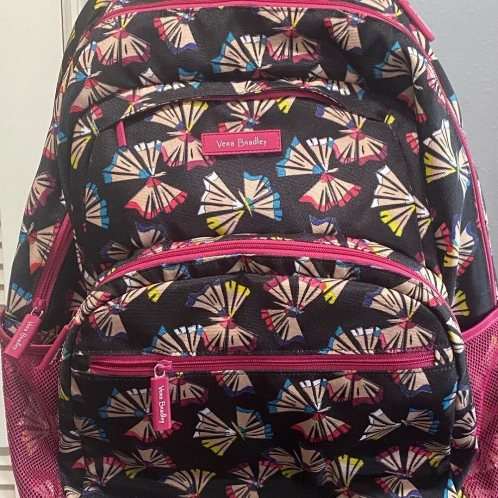 Vera Bradley Pink Interior Backpack
